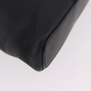 LOEWE Tote Bag Leather Black Silver Auth bs35687-9