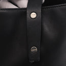 LOEWE Tote Bag Leather Black Silver Auth bs35687-10