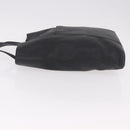 LOEWE Tote Bag Leather Black Silver Auth bs35687-4