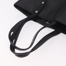 LOEWE Tote Bag Leather Black Silver Auth bs35687-7