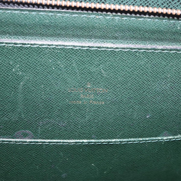LOUIS VUITTON Taiga Porte Documents Rozan Bag Epicea M30054 LV Auth bs35691