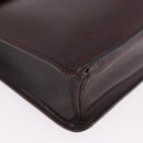 LOUIS VUITTON Taiga Porte Documents Angara Bag Acajou M30776 Auth bs35692-9