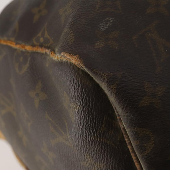 LOUIS VUITTON Monogram Keepall Bandouliere 55 Boston Bag M41414 LV Auth bs35693
