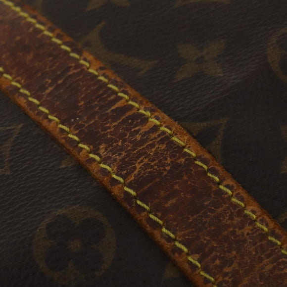 LOUIS VUITTON Monogram Keepall Bandouliere 55 Boston Bag M41414 LV Auth bs35693