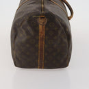 LOUIS VUITTON Monogram Keepall Bandouliere 55 Boston Bag M41414 LV Auth bs35693-4