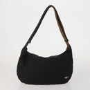BOTTEGA VENETA Shoulder Bag Cotton jersey 3 Set Brown Black Auth bs35694-2