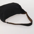 BOTTEGA VENETA Shoulder Bag Cotton jersey 3 Set Brown Black Auth bs35694-5