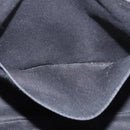 CHANEL Deauville Line Chain Tote Bag Canvas Gray Silver CC Auth bs35696-23