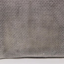 CHANEL Deauville Line Chain Tote Bag Canvas Gray Silver CC Auth bs35696-4