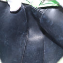VALENTINO Shoulder Bag Leather Green Silver Auth bs35697-19