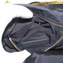 Miu Miu Hand Pouch Leather Green Gold Auth bs35699A-22