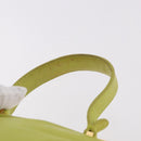 Miu Miu Hand Pouch Leather Green Gold Auth bs35699A-9