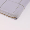 BOTTEGA VENETA MAXI INTRECCIATO Long Wallet Leather Purple Gold Auth bs35701-15