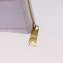 BOTTEGA VENETA MAXI INTRECCIATO Long Wallet Leather Purple Gold Auth bs35701-8