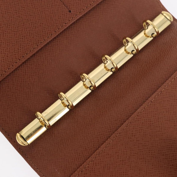 LOUIS VUITTON Monogram Agenda PM Day Planner Cover R20005 LV Auth bs35704