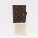 LOUIS VUITTON Monogram Agenda PM Day Planner Cover R20005 LV Auth bs35704-12
