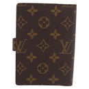 LOUIS VUITTON Monogram Agenda PM Day Planner Cover R20005 LV Auth bs35704-2