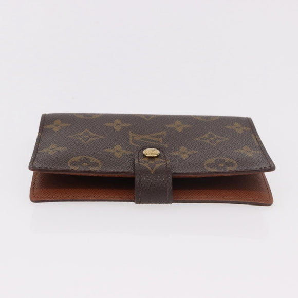 LOUIS VUITTON Monogram Agenda PM Day Planner Cover R20005 LV Auth bs35704