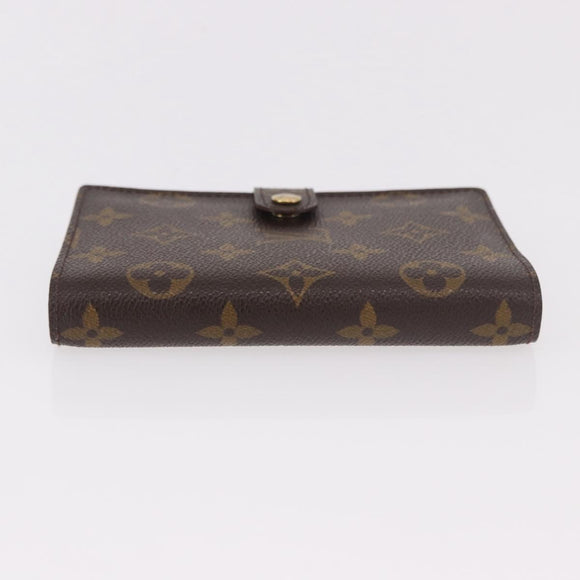 LOUIS VUITTON Monogram Agenda PM Day Planner Cover R20005 LV Auth bs35704