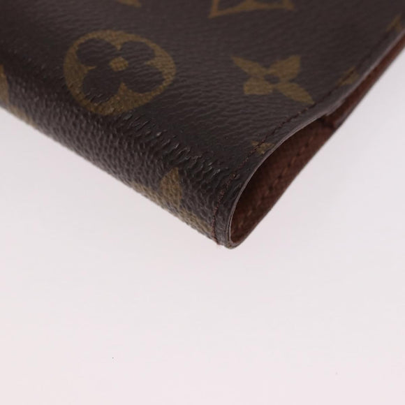 LOUIS VUITTON Monogram Agenda PM Day Planner Cover R20005 LV Auth bs35704