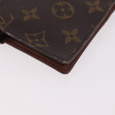 LOUIS VUITTON Monogram Agenda PM Day Planner Cover R20005 LV Auth bs35705-10
