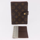 LOUIS VUITTON Monogram Agenda PM Day Planner Cover R20005 LV Auth bs35705-24
