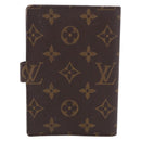 LOUIS VUITTON Monogram Agenda PM Day Planner Cover R20005 LV Auth bs35705-3