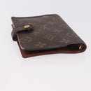 LOUIS VUITTON Monogram Agenda PM Day Planner Cover R20005 LV Auth bs35705-6