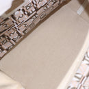 Salvatore Ferragamo Hand Bag PVC Leather White Silver Auth bs35706-11