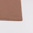GUCCI GG Canvas Guccissima Chain Wallet Leather Beige Gold 224262 Auth bs35707-18