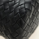 BOTTEGA VENETA INTRECCIATO Go Game Set Leather White Black Auth bs35708M-12