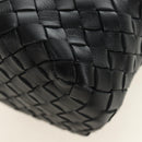 BOTTEGA VENETA INTRECCIATO Go Game Set Leather White Black Auth bs35708M-13