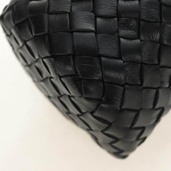BOTTEGA VENETA INTRECCIATO Go Game Set Leather White Black Auth bs35708M