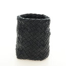 BOTTEGA VENETA INTRECCIATO Go Game Set Leather White Black Auth bs35708M-9