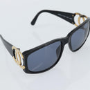CHANEL Sunglasses plastic 3 Set Black Brown CC Auth bs35709-11