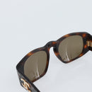 CHANEL Sunglasses plastic 3 Set Black Brown CC Auth bs35709-7