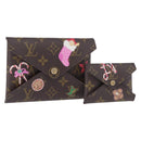 LOUIS VUITTON Monogram Vivienne Bag Pochette Kirigami Pouch M12203 Auth bs35711V-1