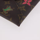 LOUIS VUITTON Monogram Vivienne Bag Pochette Kirigami Pouch M12203 Auth bs35711V-10