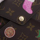 LOUIS VUITTON Monogram Vivienne Bag Pochette Kirigami Pouch M12203 Auth bs35711V-13