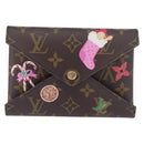 LOUIS VUITTON Monogram Vivienne Bag Pochette Kirigami Pouch M12203 Auth bs35711V-2