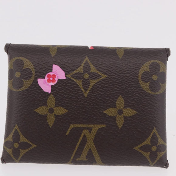 LOUIS VUITTON Monogram Vivienne Bag Pochette Kirigami Pouch M12203 Auth bs35711V