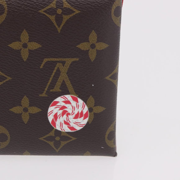 LOUIS VUITTON Monogram Vivienne Bag Pochette Kirigami Pouch M12203 Auth bs35711V