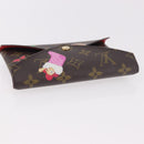 LOUIS VUITTON Monogram Vivienne Bag Pochette Kirigami Pouch M12203 Auth bs35711V-7