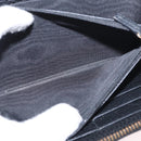 GUCCI GG Marmont Long Wallet Leather Black Gold 474584 Auth bs35713A-21