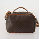 CELINE Macadam Canvas Shoulder Bag PVC Leather 4 Set 2way Brown Auth bs35722-16