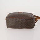 CELINE Macadam Canvas Shoulder Bag PVC Leather 4 Set 2way Brown Auth bs35722-19