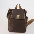 CELINE Macadam Canvas Shoulder Bag PVC Leather 4 Set 2way Brown Auth bs35722-2