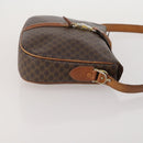 CELINE Macadam Canvas Shoulder Bag PVC Leather 4 Set 2way Brown Auth bs35722-23