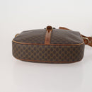 CELINE Macadam Canvas Shoulder Bag PVC Leather 4 Set 2way Brown Auth bs35722-25