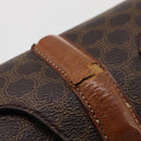 CELINE Macadam Canvas Shoulder Bag PVC Leather 4 Set 2way Brown Auth bs35722-26